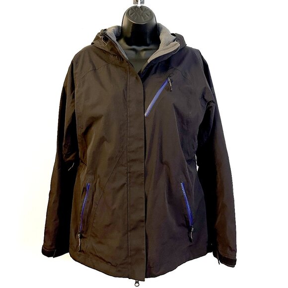Eastern Mountain Sports Black Women's Winter Jacket Shell - Medium - Picture 1 of 5